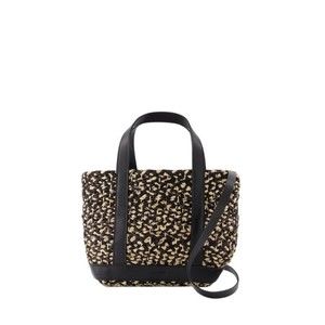 Vanessa Bruno Cabas S Shopper Bag - Raffia - Beige - NWT